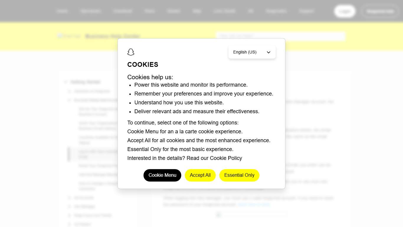 Log In with Your Username or Email
